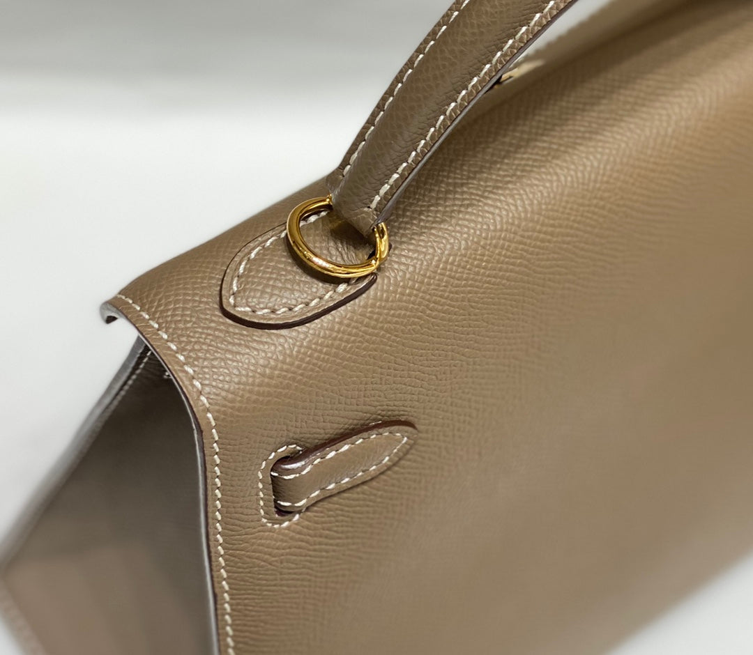 Hermès Epsom Kelly 25cm Hangbag
