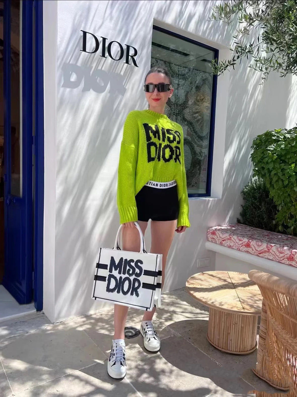 Dior Book Tote mediano Bag