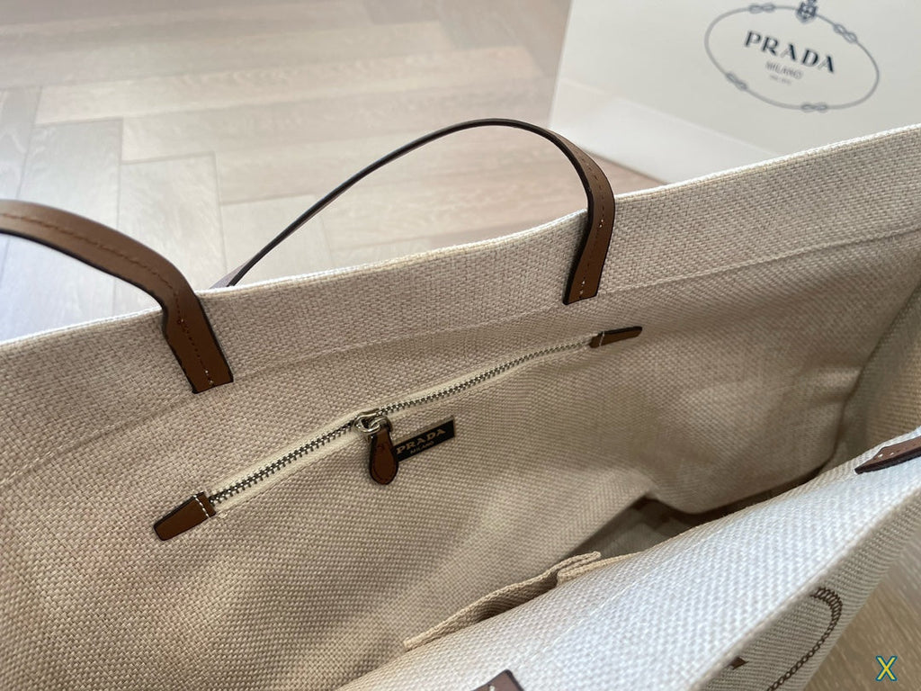 PRADA Tote Bag Canvas Bag