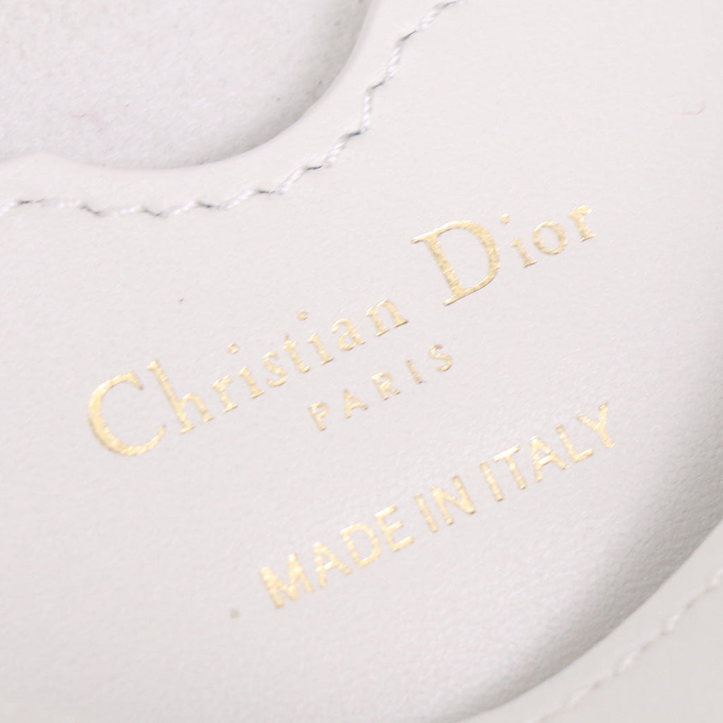 DIOR Bobby East-West Bag White 21x5x12cm