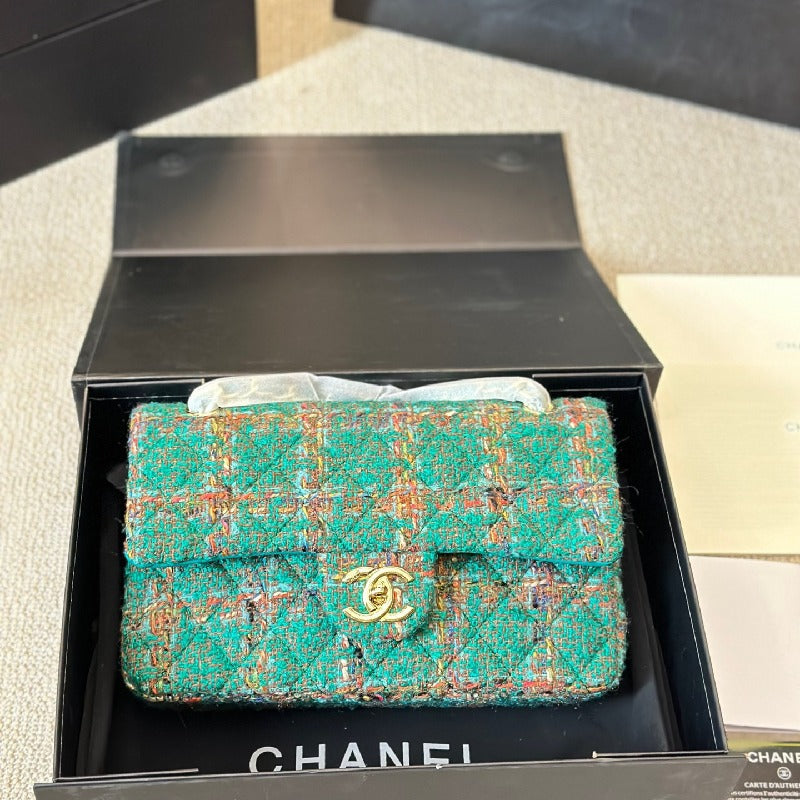 Chanel Flag Chain Kelly bag