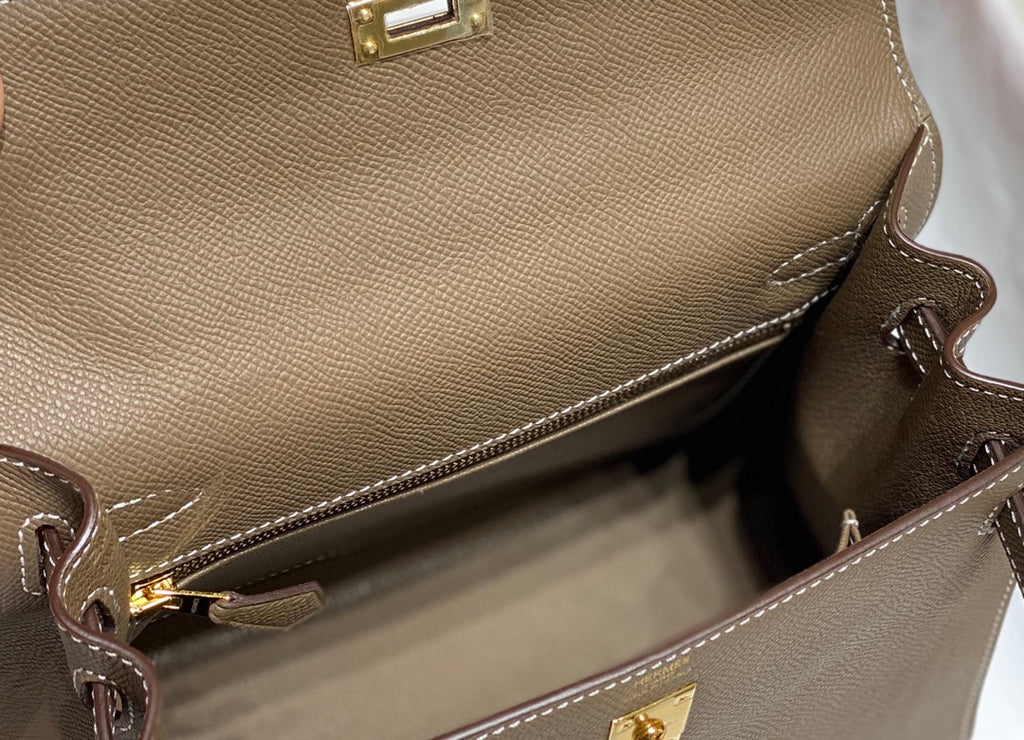 Hermès Epsom Kelly 25cm Hangbag