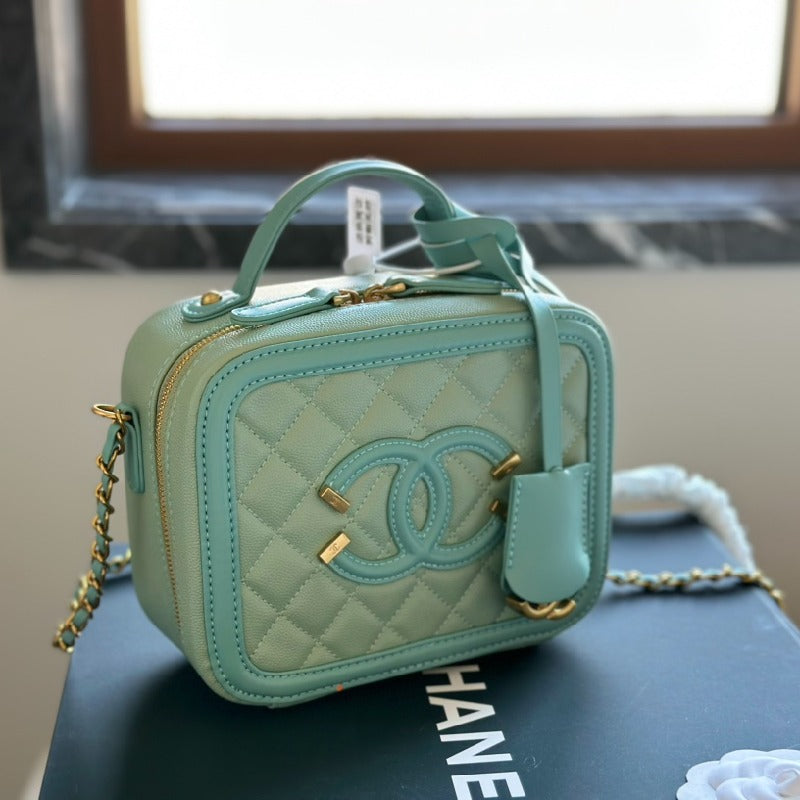 Chanel Filigree Vanity  Bag
