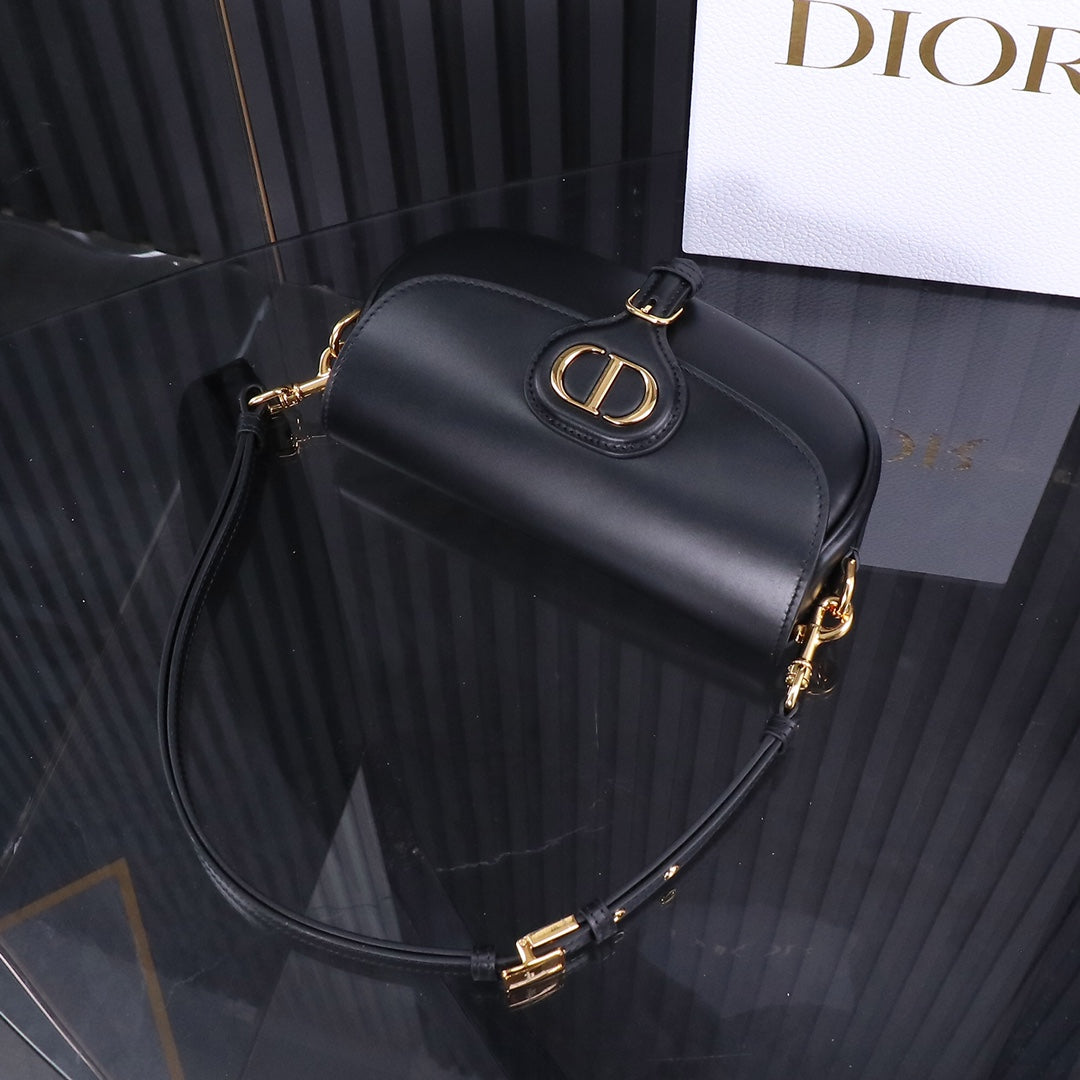 DIOR Bobby East-West Bag Black 21x5x12cm