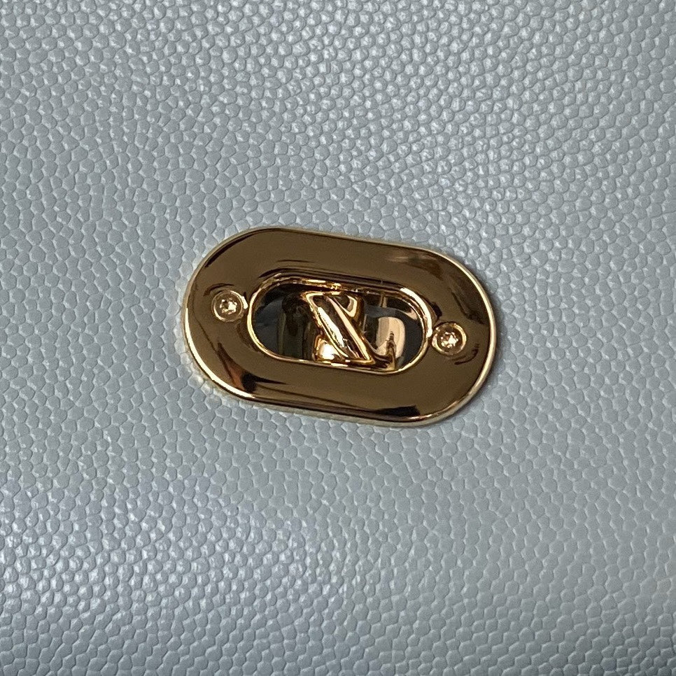 Chanel Mini Light Blue Flap Bag AS4712