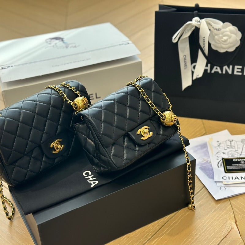 Chanel Gold Ball Chain bag
