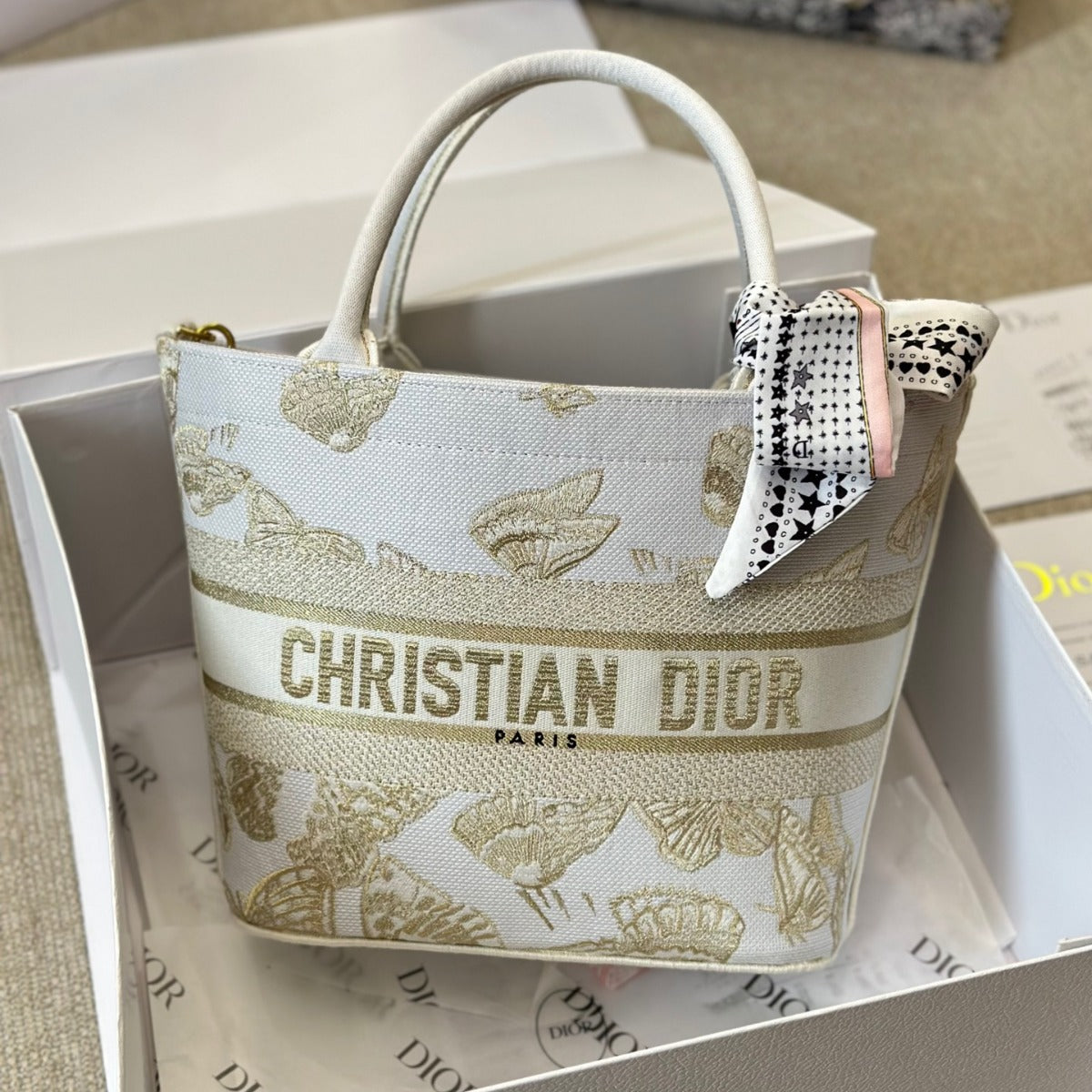 Christian Dior Basket Bag