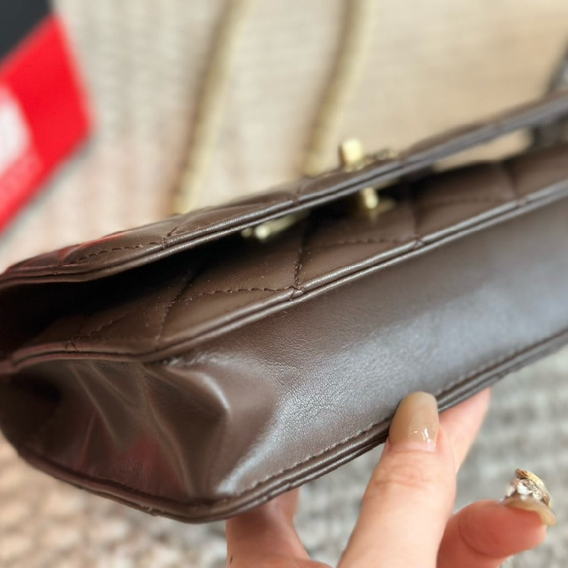Chanel Flag Chain Woc bag