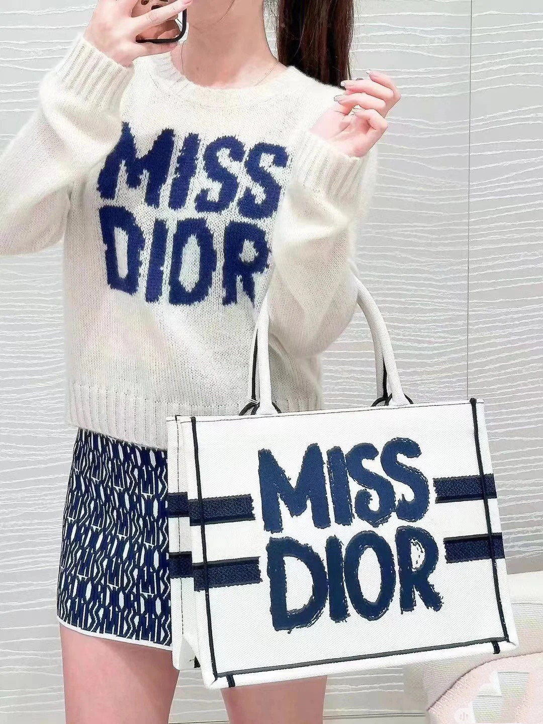 Dior Book Tote mediano Bag