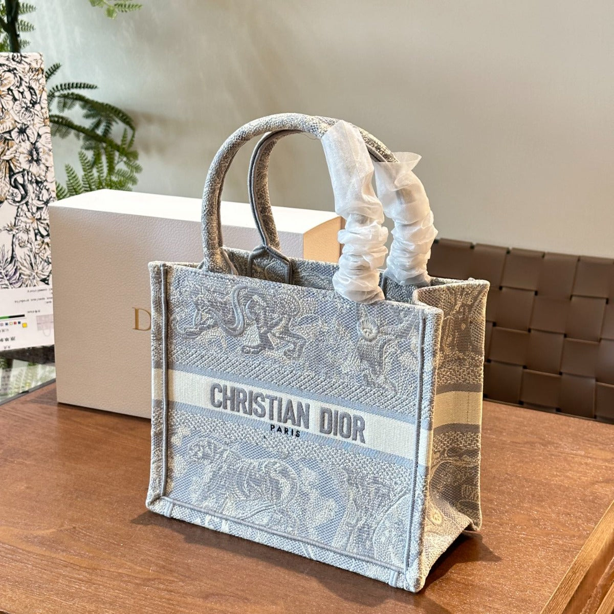 Dior Book Tote Bag Shopping Bag