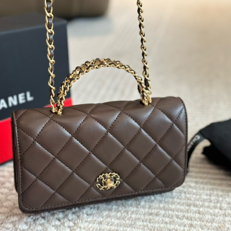 Chanel Flag Chain Woc bag