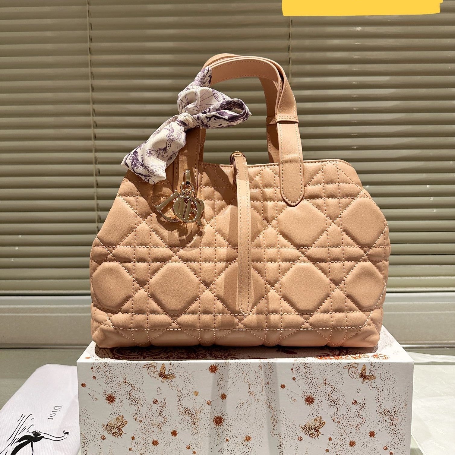 Vintage Dior Tote Bag Shopping Bag