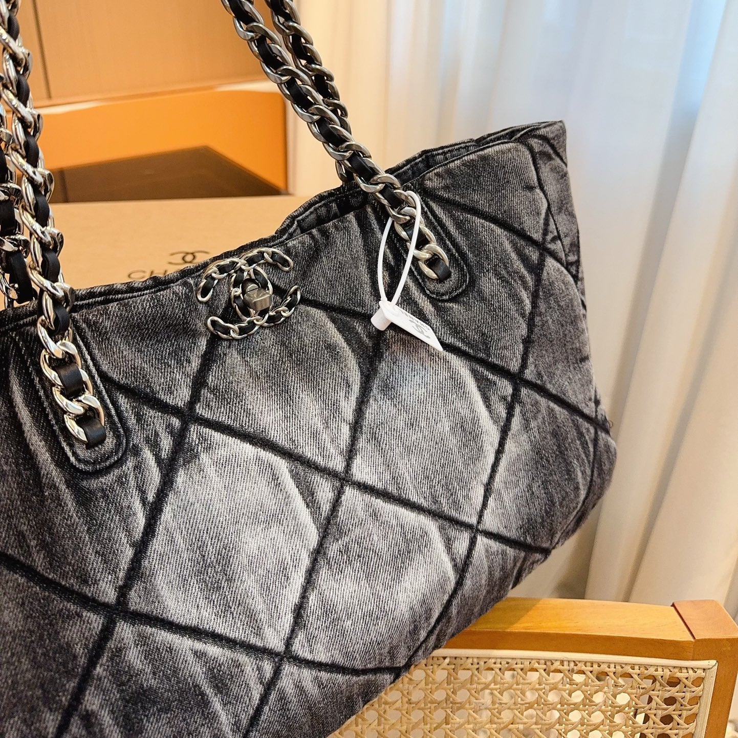 Chanel Demin Tote  Bag