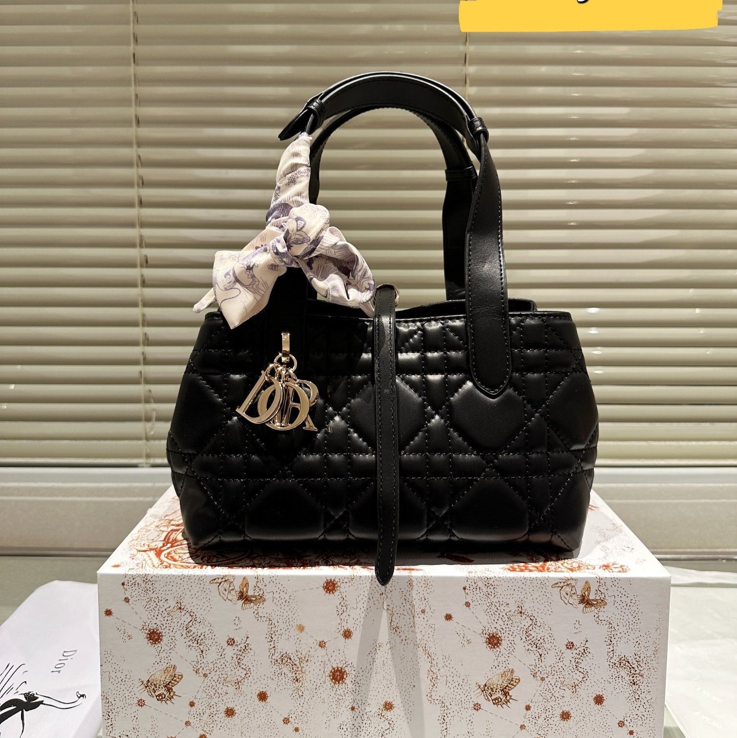 Vintage Dior Tote Bag Shopping Bag