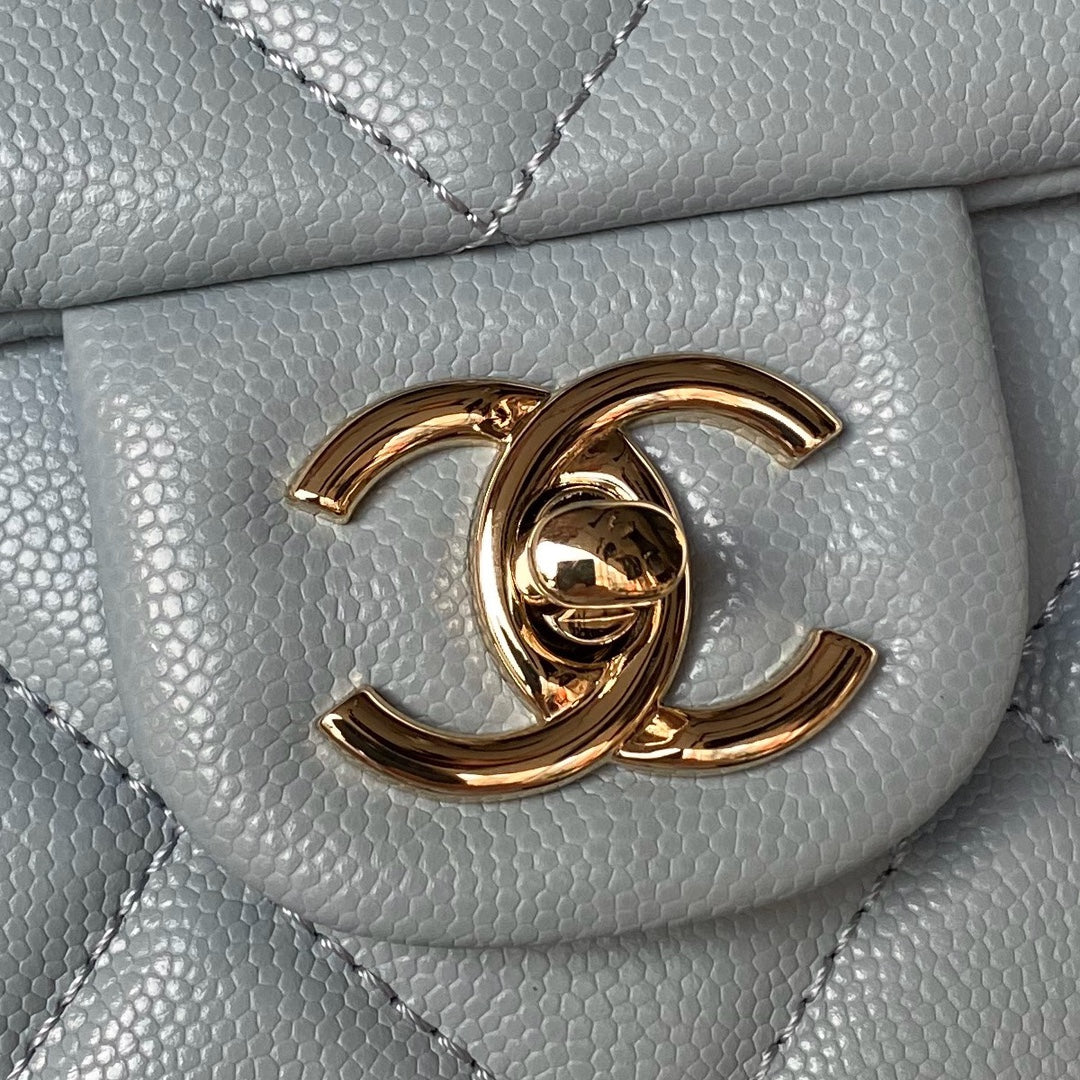 Chanel Mini Light Blue Flap Bag AS4712
