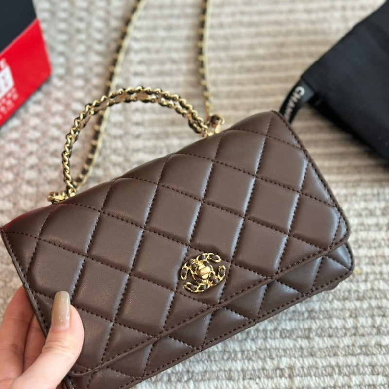 Chanel Flag Chain Woc bag