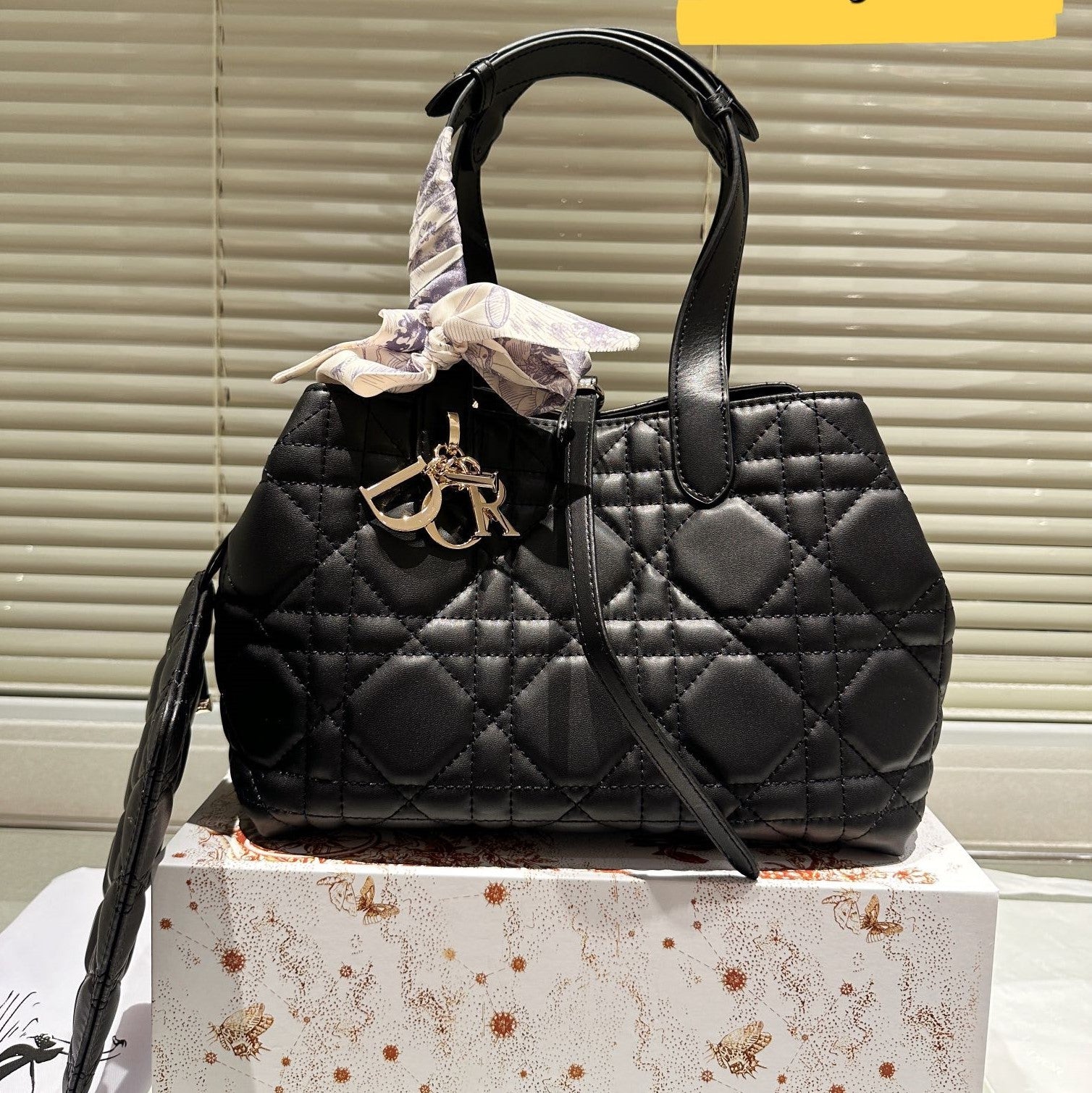 Vintage Dior Tote Bag Shopping Bag