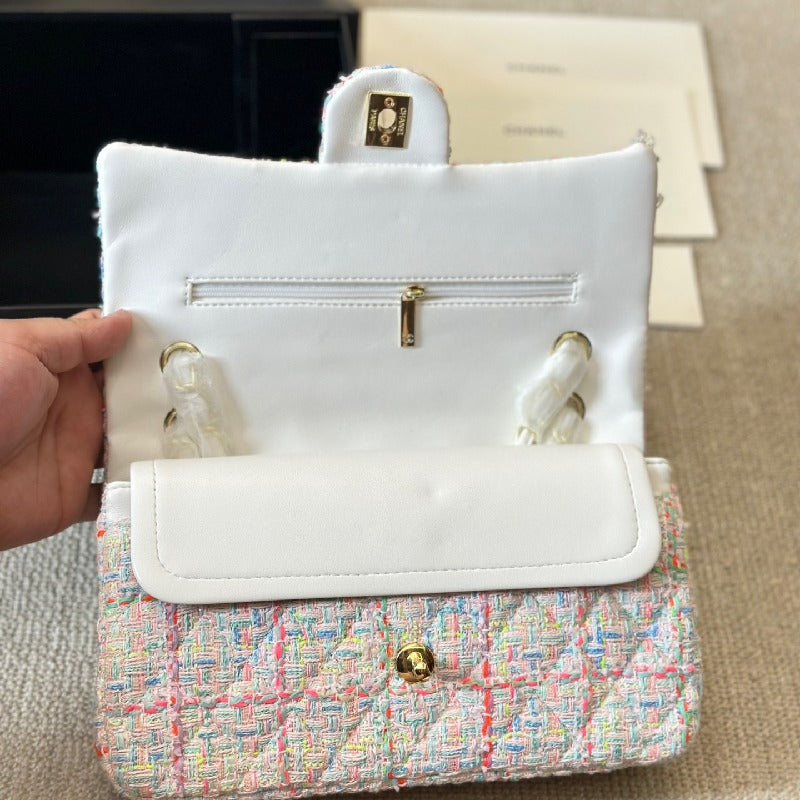 Chanel Flag Chain Kelly bag