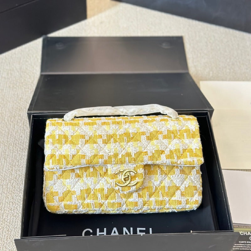 Chanel Flag Chain Kelly bag