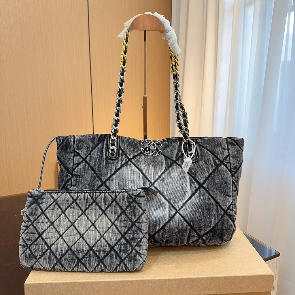 Chanel Demin Tote  Bag