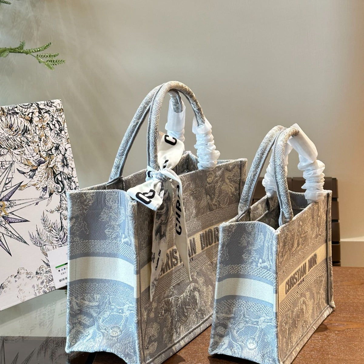 Dior Book Tote Bag Shopping Bag