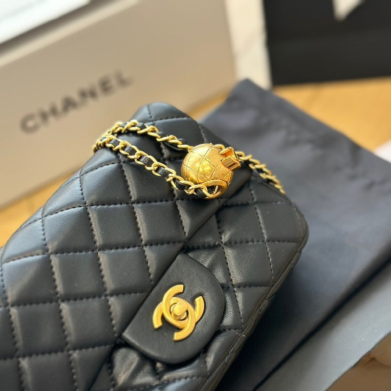 Chanel Gold Ball Chain bag
