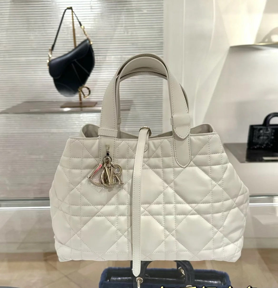Vintage Dior Tote Bag Shopping Bag