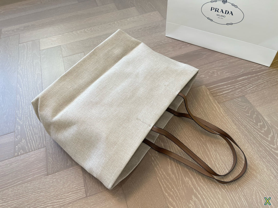 PRADA Tote Bag Canvas Bag