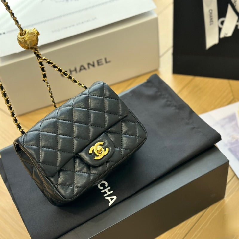 Chanel Gold Ball Chain bag