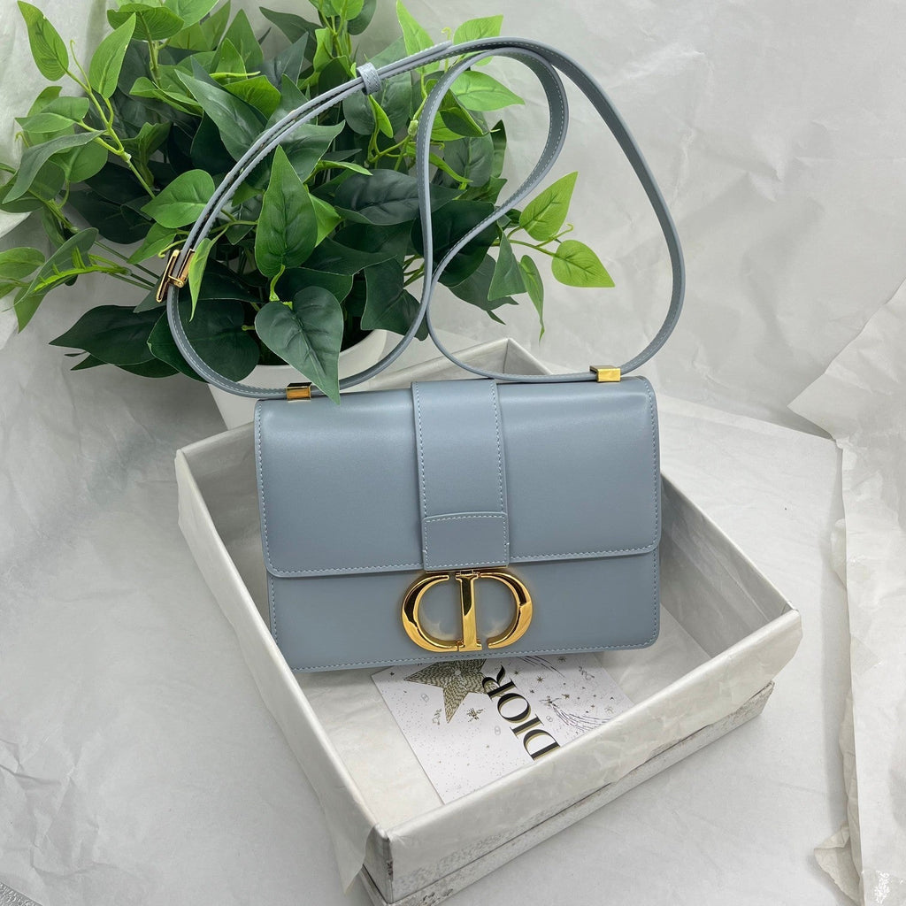 Dior 30 Montaigne CD Shoulderbag Blue, 24 x 17 x 8cm