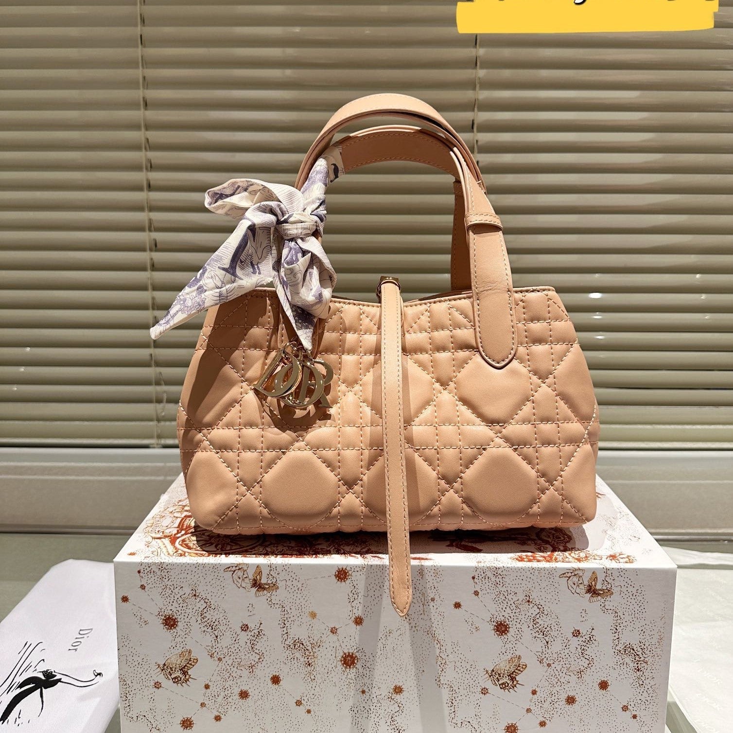 Vintage Dior Tote Bag Shopping Bag