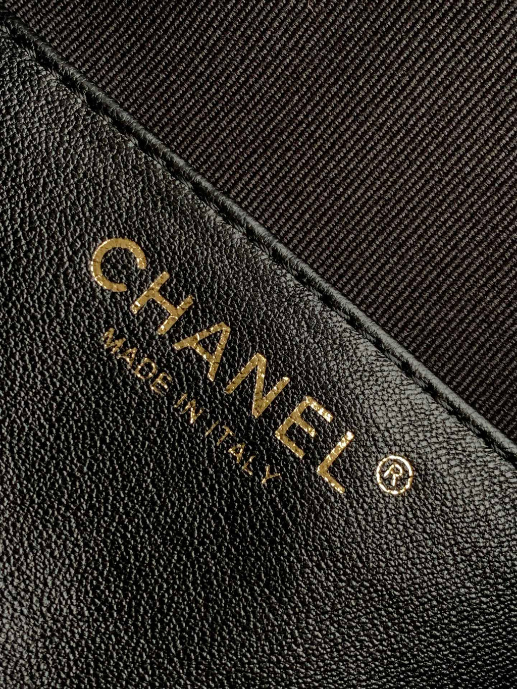 Chanel Duma Backpack Calfskin Gold CC Logo Medium Black Backpack