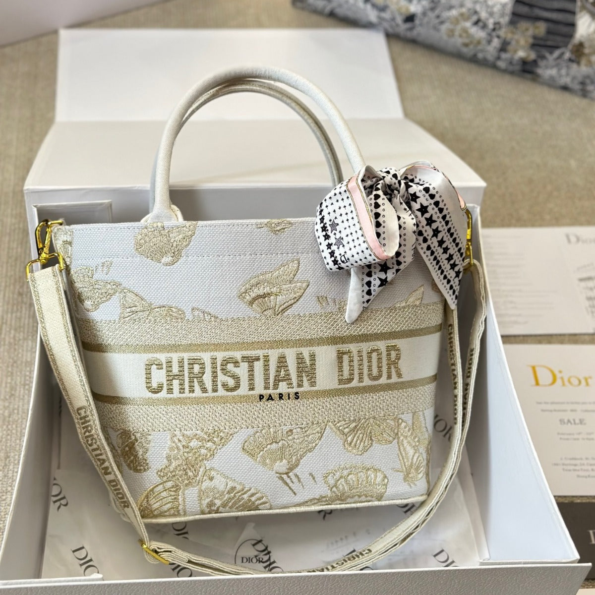 Christian Dior Basket Bag