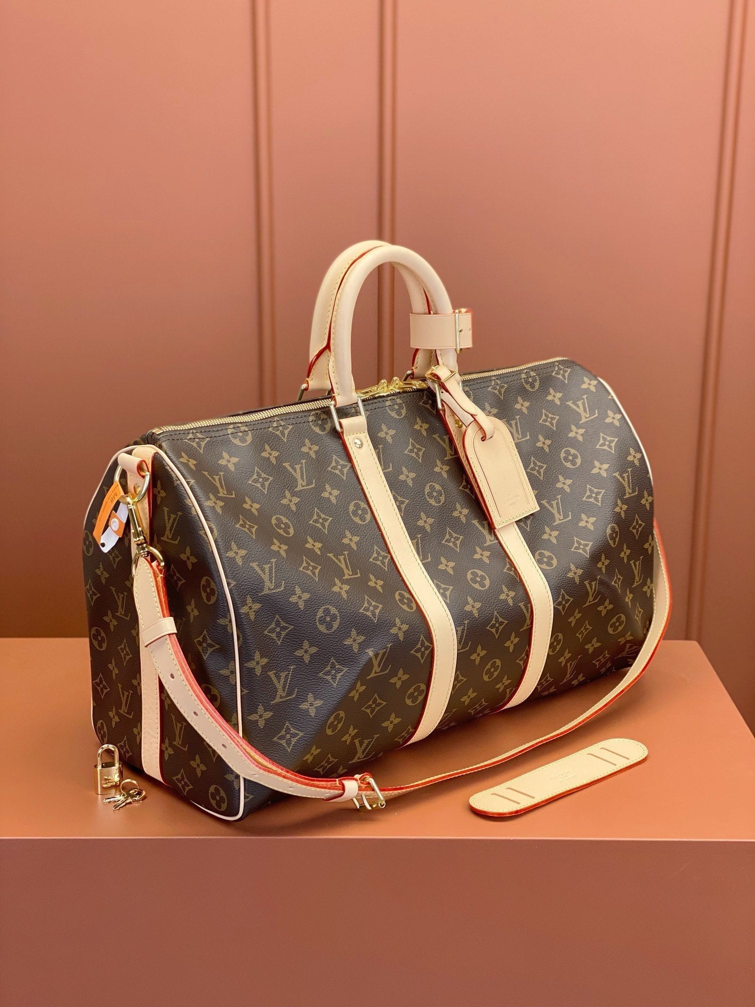 Louis Vuitton LV KEEPALL BANDOULIÈRE 45 Bag 45x27x20cm