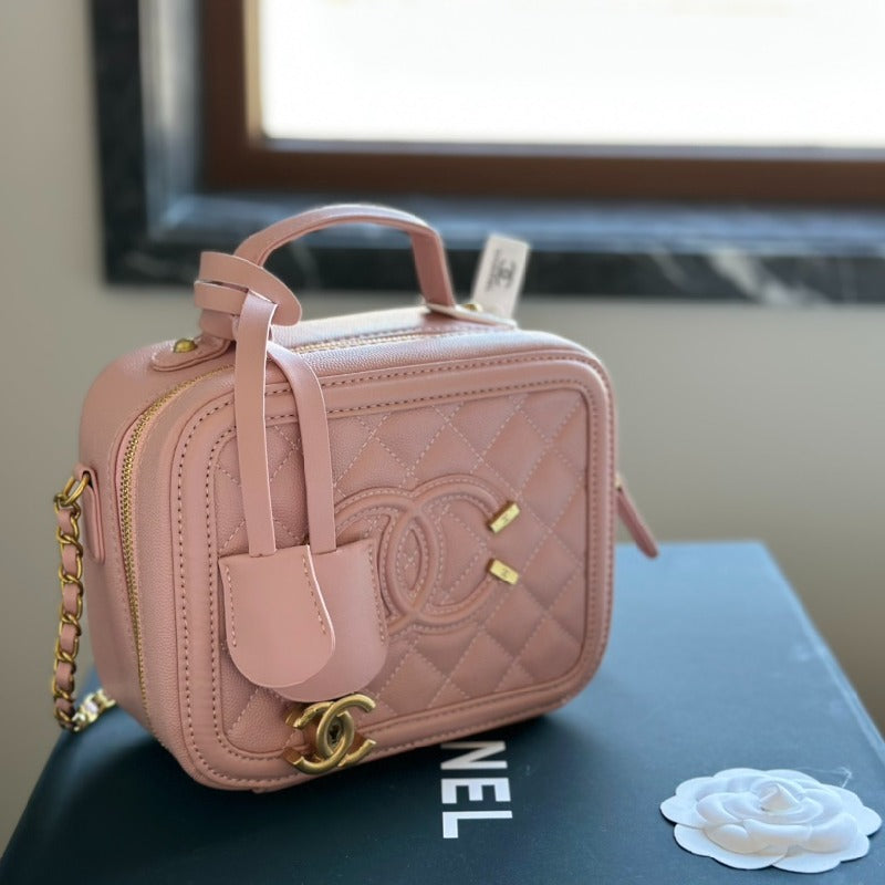 Chanel Filigree Vanity  Bag