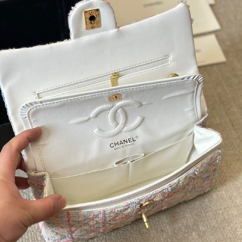 Chanel Flag Chain Kelly bag