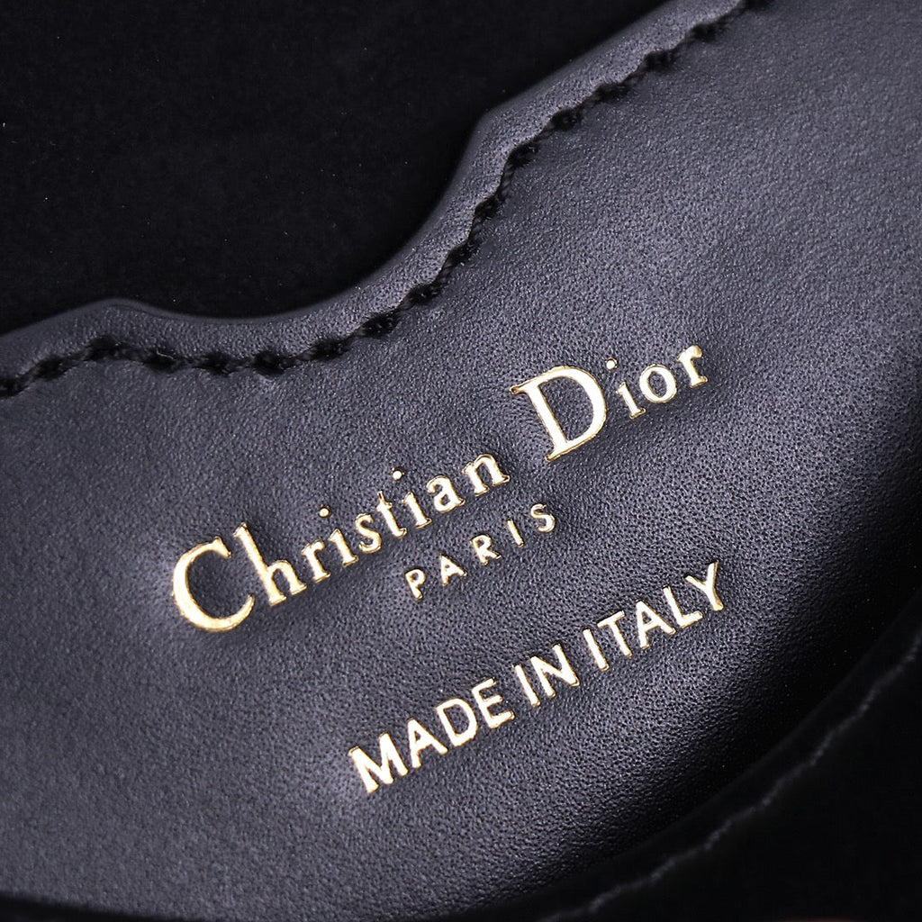 DIOR Bobby East-West Bag Black 21x5x12cm