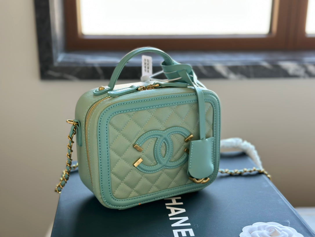 Chanel Filigree Vanity  Bag
