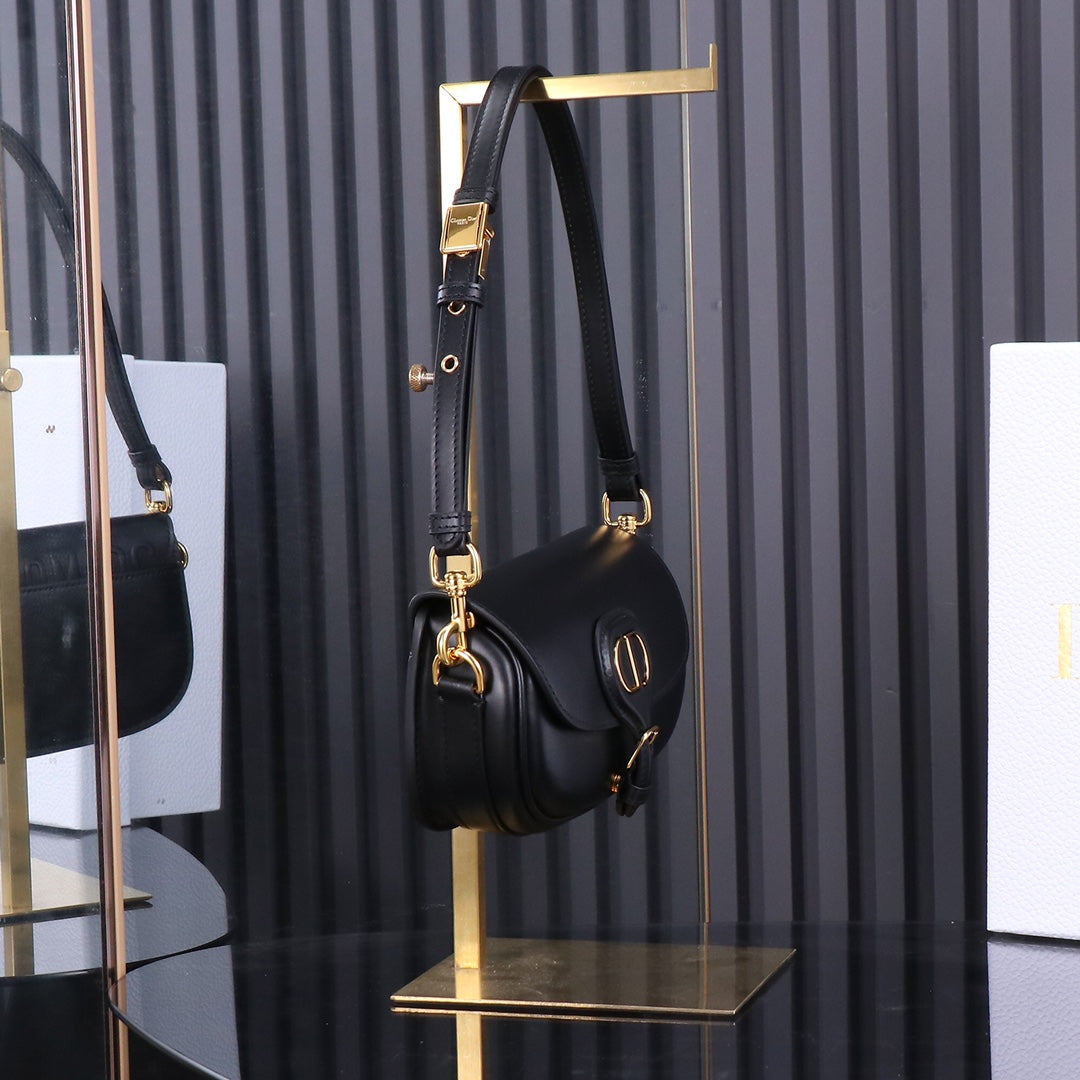 DIOR Bobby East-West Bag Black 21x5x12cm