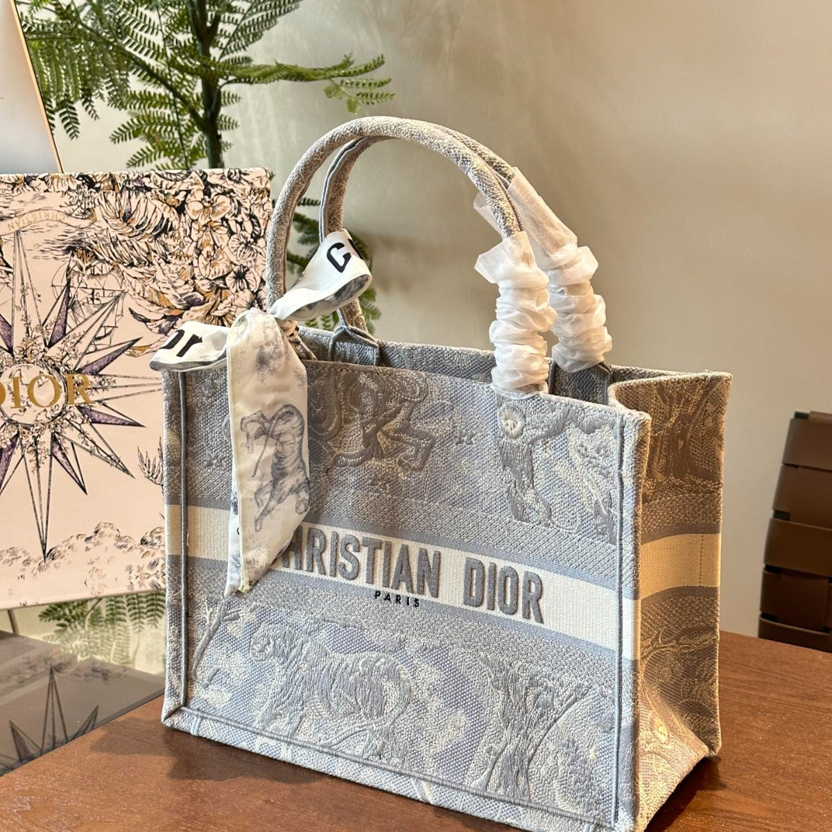 Dior Book Tote Bag Shopping Bag