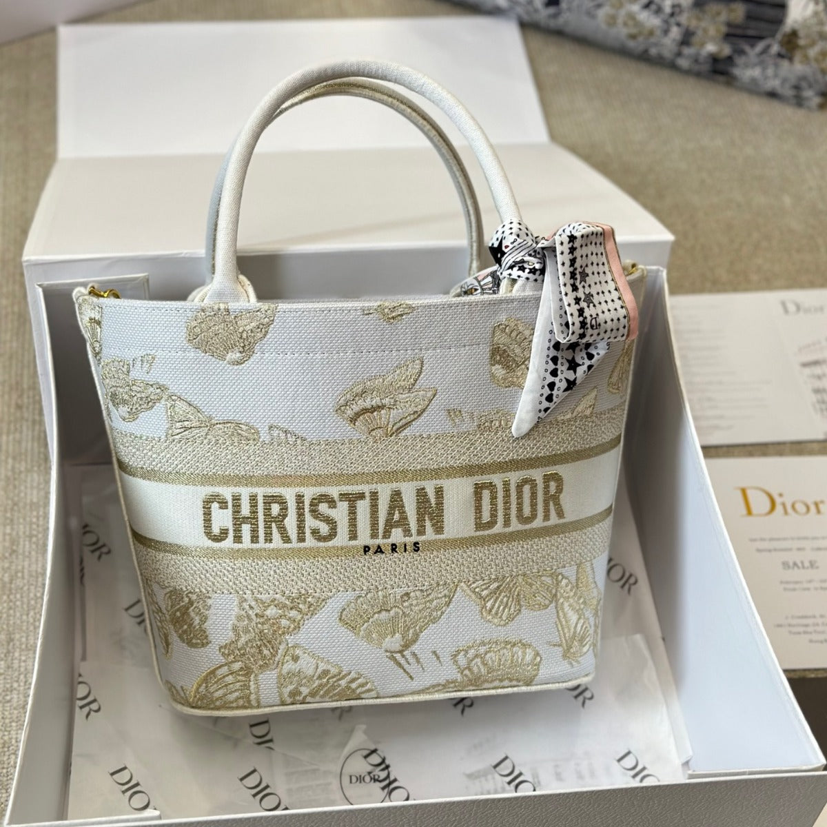 Christian Dior Basket Bag