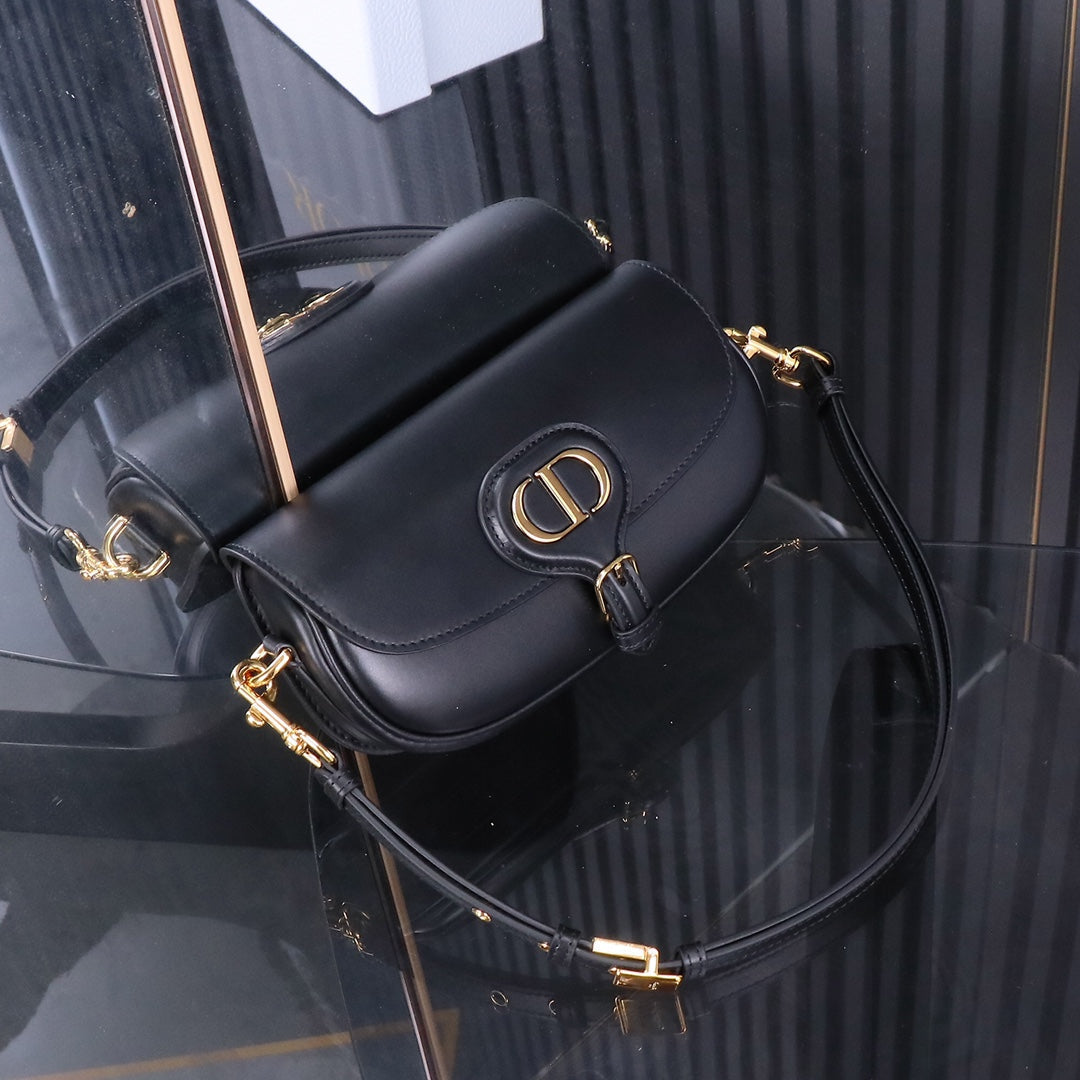 DIOR Bobby East-West Bag Black 21x5x12cm