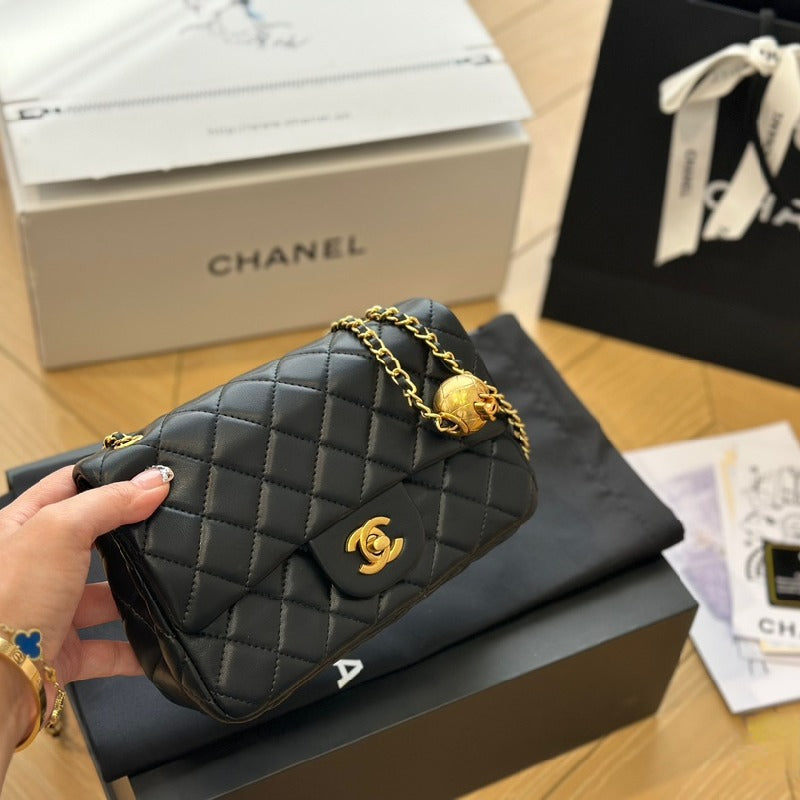 Chanel Gold Ball Chain bag