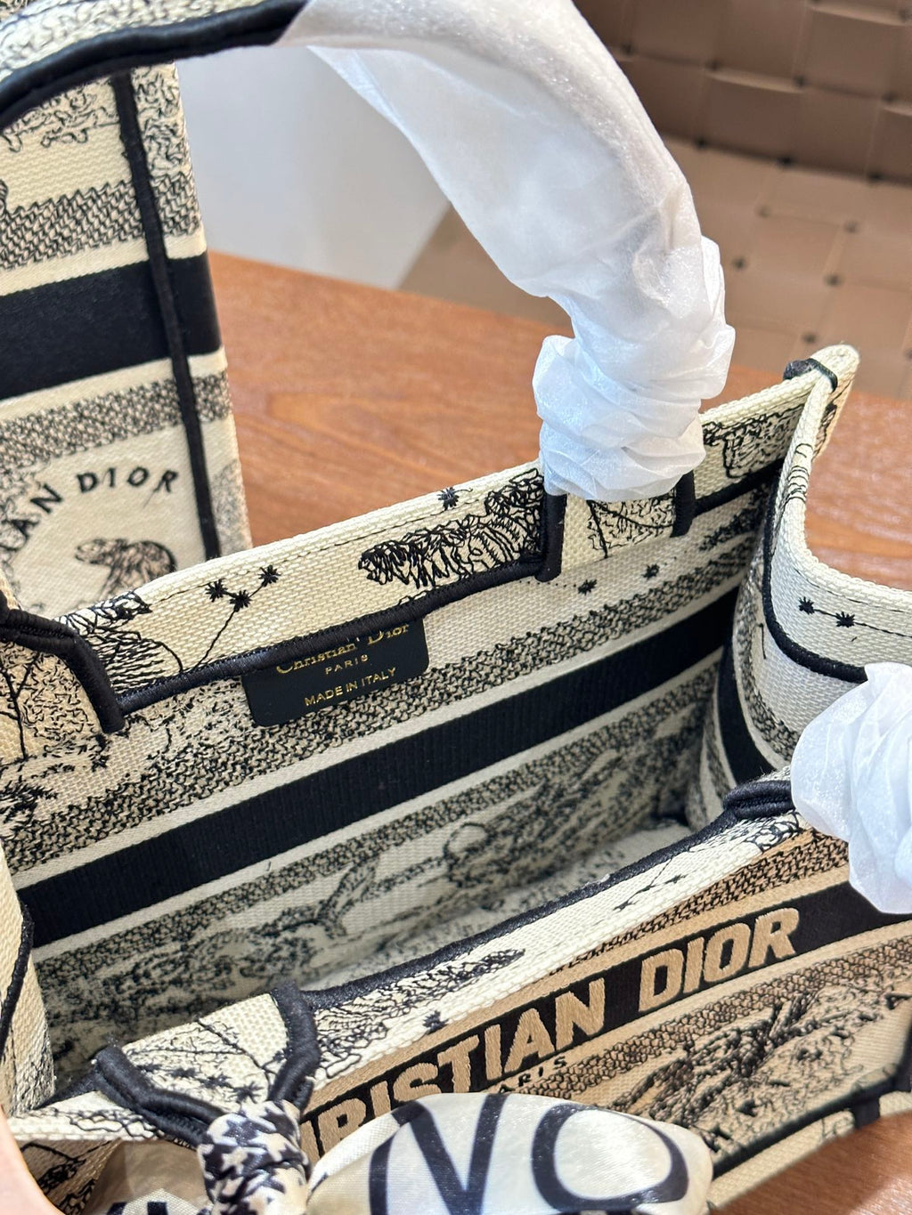 Dior Book Tote Bag Shopping Bag