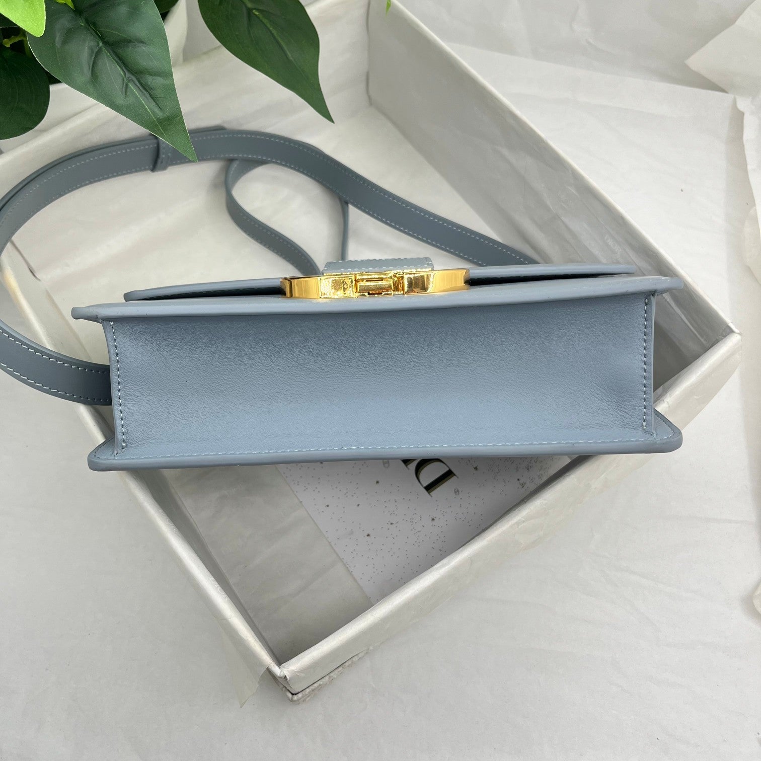 Dior 30 Montaigne CD Shoulderbag Blue, 24 x 17 x 8cm